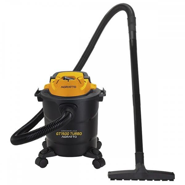 Aspirador De Pó E Água 11l 127v Preto – Agratto