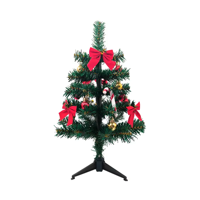 Árvore Natal 40Cm/40G Decorada Verde Tuut