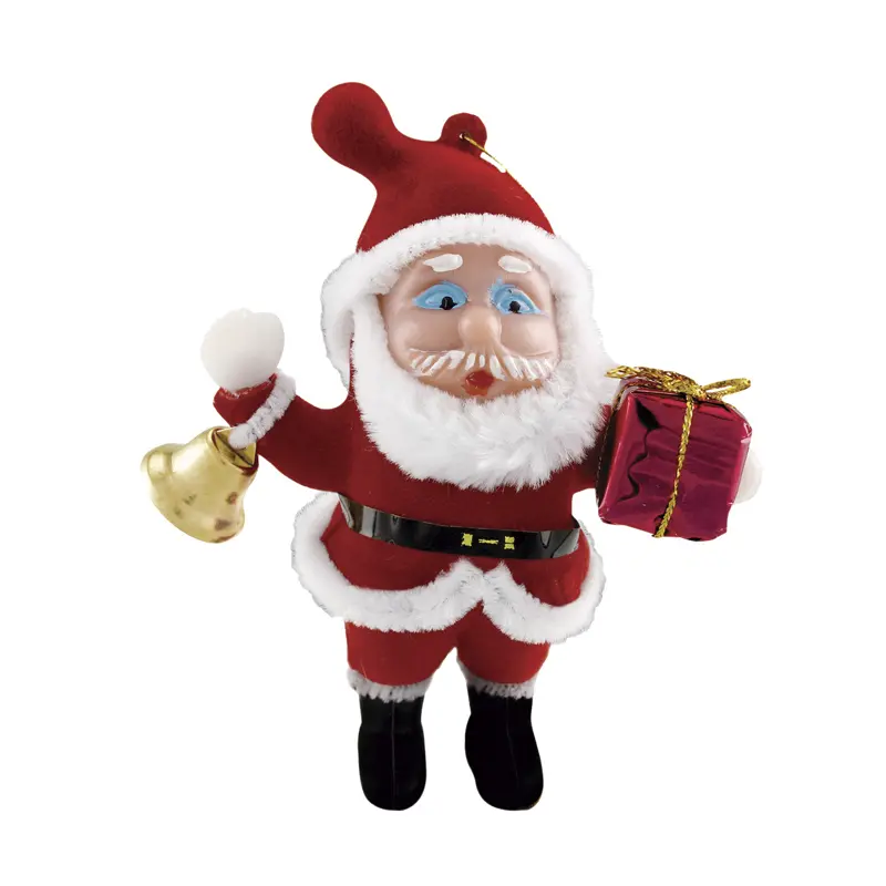 Enfeite Árvore Natal Papai Noel Tradicional 13Cm